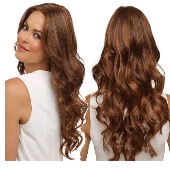 🆕 Women's Wavy Wig Curly Wavy Shoulder Length - Picture 1 of 5